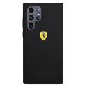 Ferrari Etui na telefon Ferrari Hardcase do Samsung Galaxy S22 Ultra czarny/black hardcase On Track Silicone
