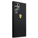 Ferrari Etui na telefon Ferrari Hardcase do Samsung Galaxy S22 Ultra czarny/black hardcase On Track Silicone