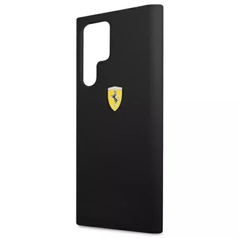 Ferrari Etui na telefon Ferrari Hardcase do Samsung Galaxy S22 Ultra czarny/black hardcase On Track Silicone Ferrari Etui na telefon Ferrari Hardcase do Samsung Galaxy S22 Ultra czarny/black hardcase On Track Silicone