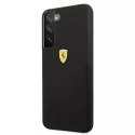 Ferrari Etui na telefon Ferrari Hardcase do Samsung Galaxy S22 czarny/black hardcase On Track Silicone