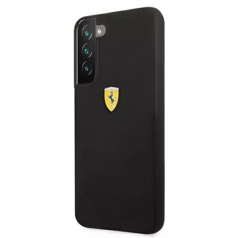 Ferrari Etui na telefon Ferrari Hardcase do Samsung Galaxy S22 czarny/black hardcase On Track Silicone Ferrari Etui na telefon Ferrari Hardcase do Samsung Galaxy S22 czarny/black hardcase On Track Silicone