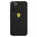 Ferrari Etui na telefon Ferrari Hardcase do Samsung Galaxy S22 czarny/black hardcase On Track Silicone