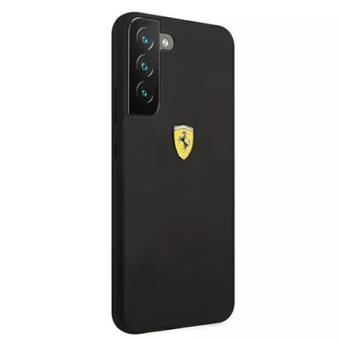 Ferrari Etui na telefon Ferrari Hardcase do Samsung Galaxy S22 czarny/black hardcase On Track Silicone Ferrari Etui na telefon Ferrari Hardcase do Samsung Galaxy S22 czarny/black hardcase On Track Silicone