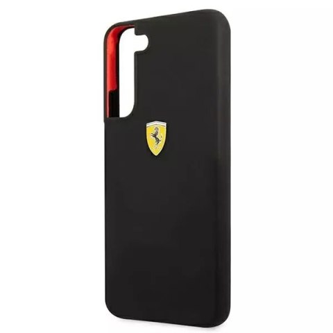 Ferrari Etui na telefon Ferrari Hardcase do Samsung Galaxy S22 czarny/black hardcase On Track Silicone Ferrari Etui na telefon Ferrari Hardcase do Samsung Galaxy S22 czarny/black hardcase On Track Silicone