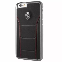 Ferrari Etui na telefon Ferrari Hardcase iPhone 6/6S black/red stiching