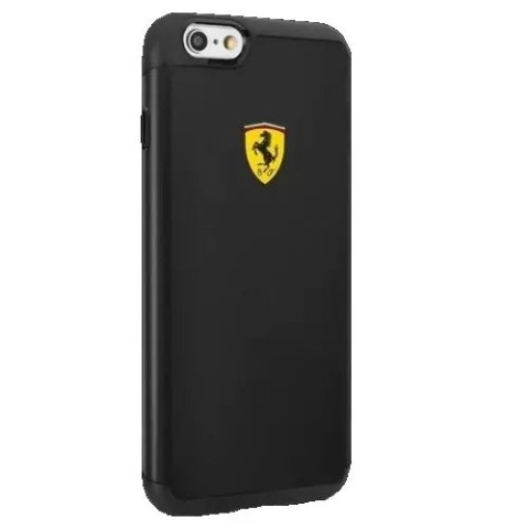 Ferrari Etui na telefon Ferrari Hardcase iPhone 6/6S shockproof czarny/black Ferrari Etui na telefon Ferrari Hardcase iPhone 6/6S shockproof czarny/black