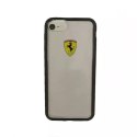 Ferrari Etui na telefon Ferrari Hardcase iPhone 7/8 /SE 2020 / SE 2022 transparent/black