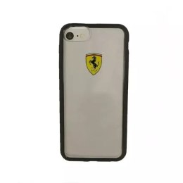 Ferrari Etui na telefon Ferrari Hardcase iPhone 7/8 /SE 2020 / SE 2022 transparent/black