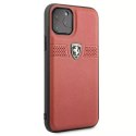 Ferrari Etui na telefon Ferrari iPhone 11 Pro 5,8" czerwony/red hardcase Off Track Leather