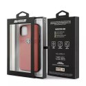 Ferrari Etui na telefon Ferrari iPhone 11 Pro 5,8" czerwony/red hardcase Off Track Leather