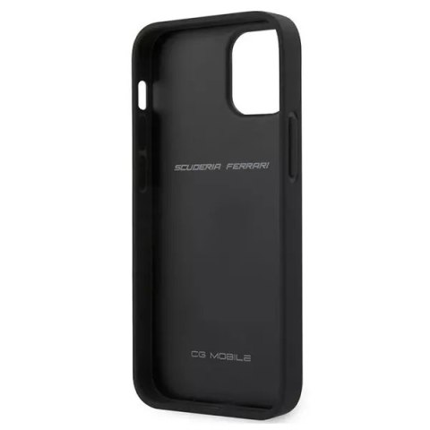 Ferrari Etui na telefon Ferrari iPhone 12 mini 5,4" czarny/black hardcase Off Track Quilted Ferrari Etui na telefon Ferrari iPhone 12 mini 5,4" czarny/black hardcase Off Track Quilted