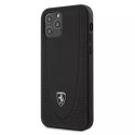 Ferrari Etui na telefon Ferrari iPhone 12/12 Pro 6,1" czarny/black hardcase Off Track Perforated
