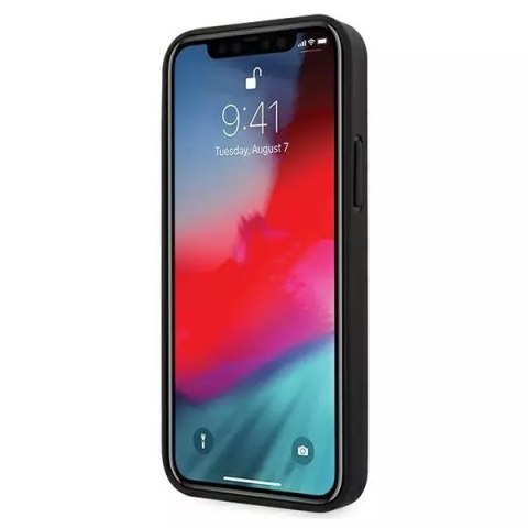 Ferrari Etui na telefon Ferrari iPhone 12/12 Pro 6,1" czarny/black hardcase Off Track Perforated Ferrari Etui na telefon Ferrari iPhone 12/12 Pro 6,1" czarny/black hardcase Off Track Perforated
