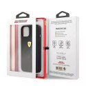 Ferrari Etui na telefon Ferrari iPhone 13 6,1" czarny/black hardcase Silicone