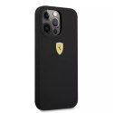 Ferrari Etui na telefon Ferrari iPhone 13 Pro Max 6,7" czarny/black hardcase Silicone MagSafe