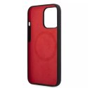 Ferrari Etui na telefon Ferrari iPhone 13 Pro Max 6,7" czarny/black hardcase Silicone MagSafe