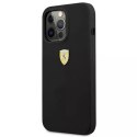 Ferrari Etui na telefon Ferrari iPhone 13 Pro Max 6,7" czarny/black hardcase Silicone