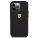 Ferrari Etui na telefon Ferrari iPhone 13 Pro Max 6,7" czarny/black hardcase Silicone