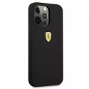 Ferrari Etui na telefon Ferrari iPhone 13 Pro Max 6,7" czarny/black hardcase Silicone