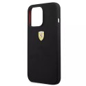 Ferrari Etui na telefon Ferrari iPhone 13 Pro Max 6,7" czarny/black hardcase Silicone