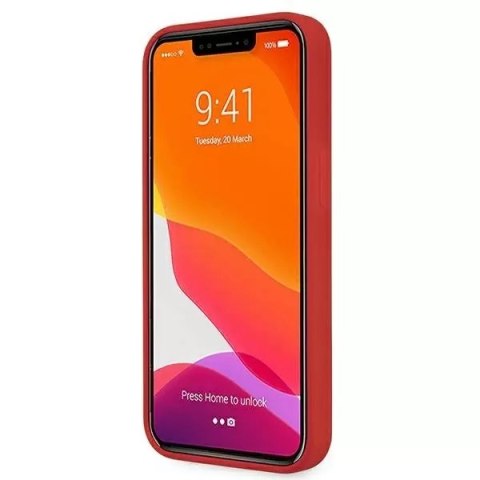 Ferrari Etui na telefon Ferrari iPhone 13 mini 5,4"" czarny/black hardcase Silicone Ferrari Etui na telefon Ferrari iPhone 13 mini 5,4"" czarny/black hardcase Silicone