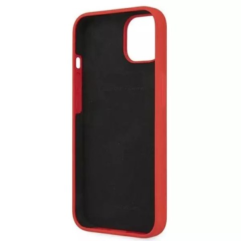 Ferrari Etui na telefon Ferrari iPhone 13 mini 5,4"" czarny/black hardcase Silicone Ferrari Etui na telefon Ferrari iPhone 13 mini 5,4"" czarny/black hardcase Silicone