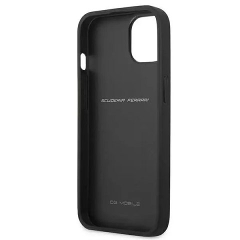 Ferrari Etui na telefon Ferrari iPhone 13 mini 5,4" czerwony/red hardcase On Track Carbon Stripe Ferrari Etui na telefon Ferrari iPhone 13 mini 5,4" czerwony/red hardcase On Track Carbon Stripe