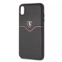 Ferrari Etui na telefon Ferrari iPhone Xs Max black/czarny Off Track Victory
