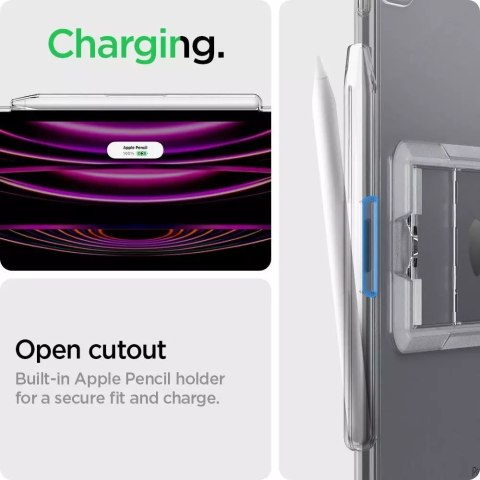 Spigen Etui Spigen Airskin Hybrid "S" do Apple iPad Pro 12.9 2021 / 2022 / iPad Air 13 2024 Crystal Clear Spigen Etui Spigen Airskin Hybrid "S" do Apple iPad Pro 12.9 2021 / 2022 / iPad Air 13 2024 Crystal Clear