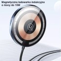 Usams USAMS Uchwyt indukcyjny US-CD164 15W 2w1 Magnetic do kratki went. transparent CD164DZ02