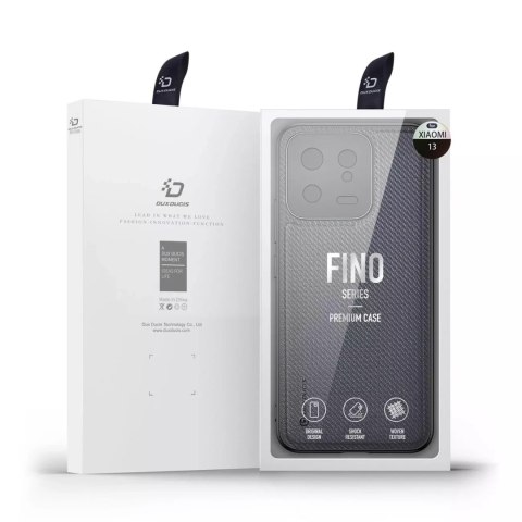Dux Ducis Dux Ducis Fino etui do Xiaomi 13 pokrowiec z silikonową ramką szare Dux Ducis Dux Ducis Fino etui do Xiaomi 13 pokrowiec z silikonową ramką szare