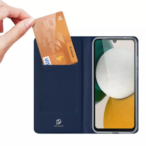 Dux Ducis Dux Ducis Skin Pro etui do Samsung Galaxy A34 5G pokrowiec z klapką portfel na kartę podstawka niebieskie Dux Ducis Dux Ducis Skin Pro etui do Samsung Galaxy A34 5G pokrowiec z klapką portfel na kartę podstawka niebieskie