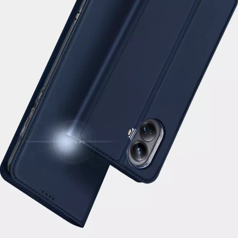 Dux Ducis Dux Ducis Skin Pro etui do Samsung Galaxy A34 5G pokrowiec z klapką portfel na kartę podstawka niebieskie Dux Ducis Dux Ducis Skin Pro etui do Samsung Galaxy A34 5G pokrowiec z klapką portfel na kartę podstawka niebieskie
