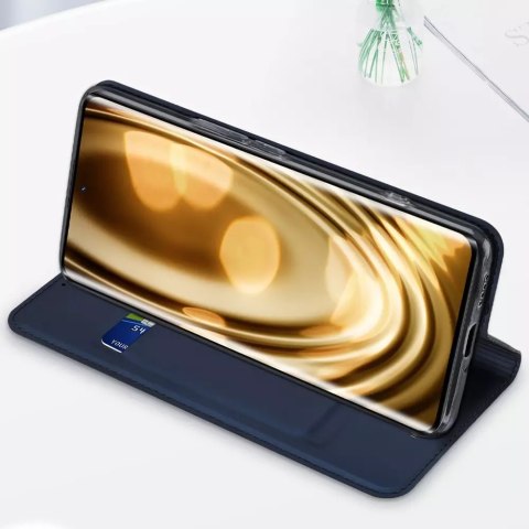 Dux Ducis Dux Ducis Skin Pro etui do Samsung Galaxy A34 5G pokrowiec z klapką portfel na kartę podstawka niebieskie Dux Ducis Dux Ducis Skin Pro etui do Samsung Galaxy A34 5G pokrowiec z klapką portfel na kartę podstawka niebieskie