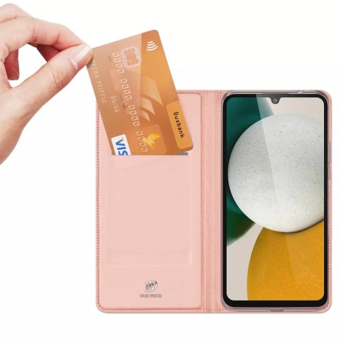 Dux Ducis Dux Ducis Skin Pro etui do Samsung Galaxy A34 5G pokrowiec z klapką portfel na kartę podstawka różowe Dux Ducis Dux Ducis Skin Pro etui do Samsung Galaxy A34 5G pokrowiec z klapką portfel na kartę podstawka różowe