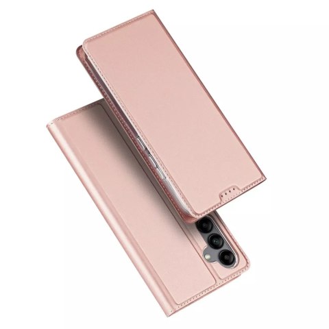 Dux Ducis Dux Ducis Skin Pro etui do Samsung Galaxy A34 5G pokrowiec z klapką portfel na kartę podstawka różowe Dux Ducis Dux Ducis Skin Pro etui do Samsung Galaxy A34 5G pokrowiec z klapką portfel na kartę podstawka różowe