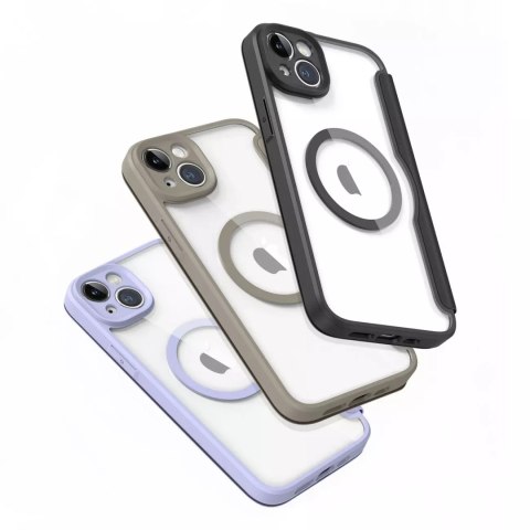 Dux Ducis Dux Ducis Skin X Pro etui iPhone 14 Plus magnetyczny pokrowiec MagSafe z klapką beżowy Dux Ducis Dux Ducis Skin X Pro etui iPhone 14 Plus magnetyczny pokrowiec MagSafe z klapką beżowy