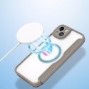 Dux Ducis Dux Ducis Skin X Pro etui iPhone 14 Plus magnetyczny pokrowiec MagSafe z klapką beżowy