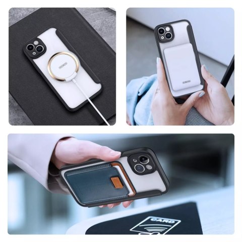 Dux Ducis Dux Ducis Skin X Pro etui iPhone 14 Plus magnetyczny pokrowiec MagSafe z klapką czarny Dux Ducis Dux Ducis Skin X Pro etui iPhone 14 Plus magnetyczny pokrowiec MagSafe z klapką czarny