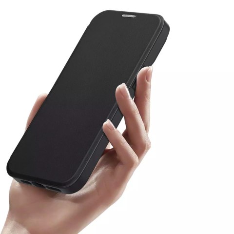 Dux Ducis Dux Ducis Skin X Pro etui iPhone 14 Plus magnetyczny pokrowiec MagSafe z klapką czarny Dux Ducis Dux Ducis Skin X Pro etui iPhone 14 Plus magnetyczny pokrowiec MagSafe z klapką czarny