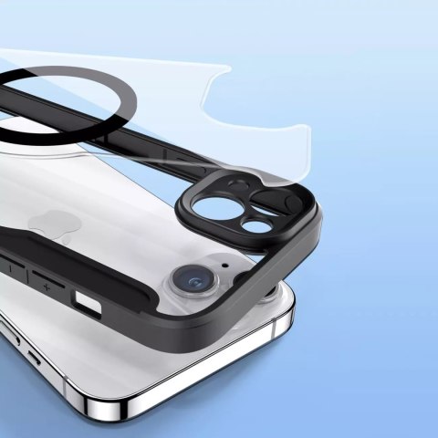 Dux Ducis Dux Ducis Skin X Pro etui iPhone 14 Plus magnetyczny pokrowiec MagSafe z klapką czarny Dux Ducis Dux Ducis Skin X Pro etui iPhone 14 Plus magnetyczny pokrowiec MagSafe z klapką czarny