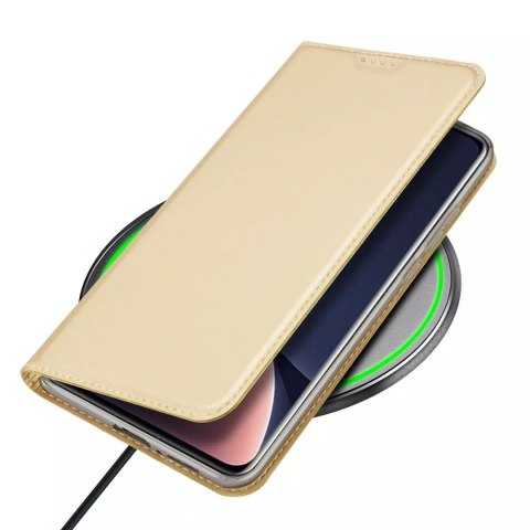 Dux Ducis Dux Ducis Skin Pro etui Xiaomi 13 Pro pokrowiec z klapką portfel na kartę podstawka złote Dux Ducis Dux Ducis Skin Pro etui Xiaomi 13 Pro pokrowiec z klapką portfel na kartę podstawka złote