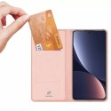 Dux Ducis Dux Ducis Skin Pro etui Xiaomi 13 pokrowiec z klapką portfel na kartę podstawka różowe