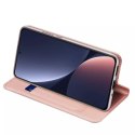 Dux Ducis Dux Ducis Skin Pro etui Xiaomi 13 pokrowiec z klapką portfel na kartę podstawka różowe