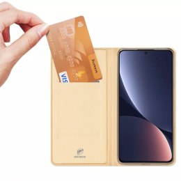 Dux Ducis Dux Ducis Skin Pro etui Xiaomi 13 pokrowiec z klapką portfel na kartę podstawka złote