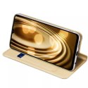 Dux Ducis Dux Ducis Skin Pro etui Xiaomi Poco C40 pokrowiec z klapką portfel na kartę podstawka złote
