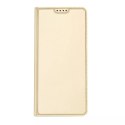 Dux Ducis Dux Ducis Skin Pro etui Xiaomi Poco C40 pokrowiec z klapką portfel na kartę podstawka złote