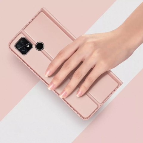 Dux Ducis Dux Ducis Skin Pro etui Xiaomi Poco C40 pokrowiec z klapką portfel na kartę podstawka złote Dux Ducis Dux Ducis Skin Pro etui Xiaomi Poco C40 pokrowiec z klapką portfel na kartę podstawka złote