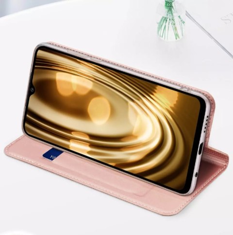 Dux Ducis Dux Ducis Skin Pro etui Xiaomi Poco C40 pokrowiec z klapką portfel na kartę podstawka złote Dux Ducis Dux Ducis Skin Pro etui Xiaomi Poco C40 pokrowiec z klapką portfel na kartę podstawka złote