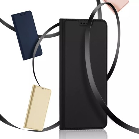 Dux Ducis Dux Ducis Skin Pro etui Xiaomi Poco C40 pokrowiec z klapką portfel na kartę podstawka złote Dux Ducis Dux Ducis Skin Pro etui Xiaomi Poco C40 pokrowiec z klapką portfel na kartę podstawka złote